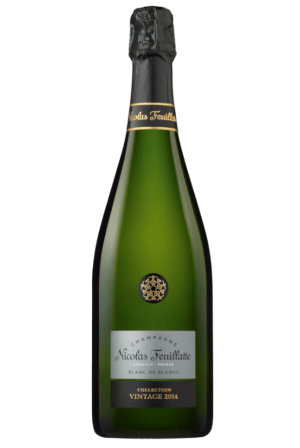 Nicolas Feuillatte Champagne Grand Cru Blanc de Blancs Millésime.