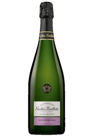 Nicolas Feuillatte Grand Cru Blanc Noirs Millesime. A.O.C Champagne.