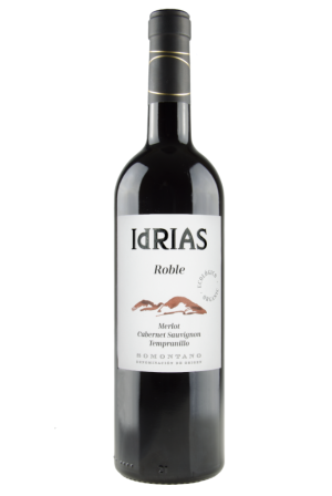 Idrias Merlot/Cabernet Sauvignon Roble. D.O. Somontano.