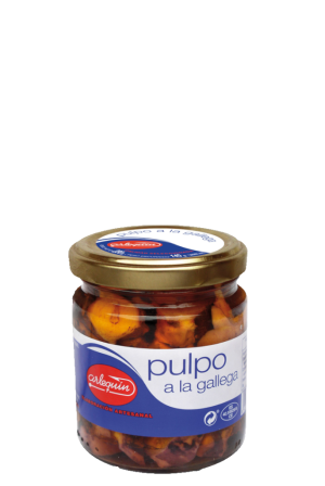 Pulpo a la gallega en AOVE