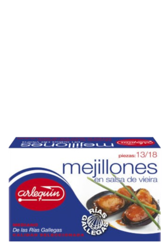 Mejillones en escabeche Arlequin